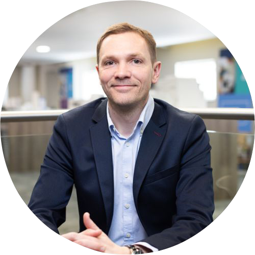 A profile image of Liam, Brother’s head of UK commercial sales channels & SMB business unit